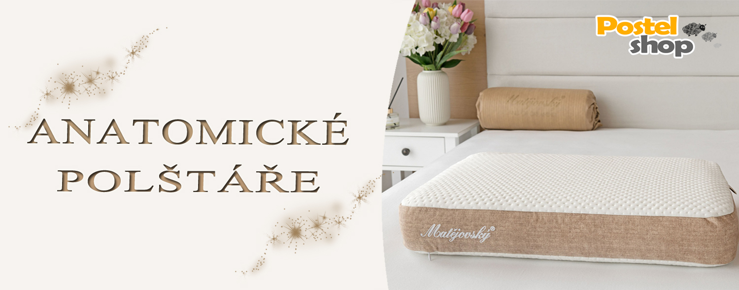 1- anatomické polštáře